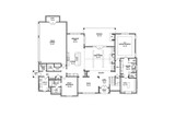 French Country House Plan - 49623 - 1st Floor Plan
