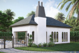 Mediterranean House Plan - Dunbar 72276 - Front Exterior