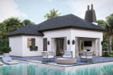 Mediterranean House Plan - Dunbar 72276 - Rear Exterior