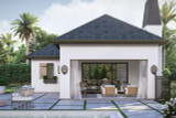 Mediterranean House Plan - Dunbar 72276 - Left Exterior