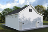 Farmhouse House Plan - Robinson Garage 53947 - Front Exterior