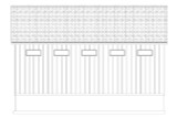Farmhouse House Plan - Robinson Garage 53947 - Left Exterior
