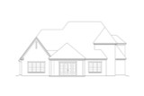 French Country House Plan - 93138 - Rear Exterior