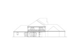 French Country House Plan - 35979 - Left Exterior