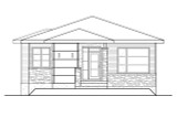Modern House Plan - 35224 - Front Exterior