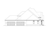 French Country House Plan - 29868 - Left Exterior