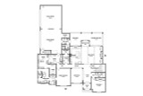 French Country House Plan - 29868 - 1st Floor Plan