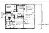 Bungalow House Plan - 77045 - 1st Floor Plan