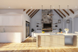 European House Plan - Aveon Place 93860 - Kitchen