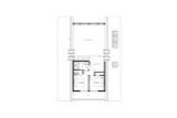 Secondary Image - A-Frame House Plan - Cypress 76736 - 2nd Floor Plan