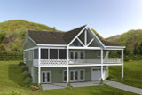 Craftsman House Plan - Sandstone 10834 - Front Exterior