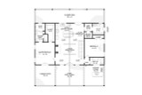 Craftsman House Plan - Sandstone 10834 - 1st Floor Plan