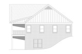 Craftsman House Plan - Kaiser Island 68700 - Rear Exterior
