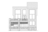 Modern House Plan - Bahama Breeze 75945 - Right Exterior