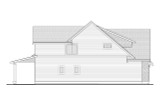 Farmhouse House Plan - East Hampton 97239 - Left Exterior