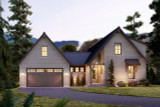 Farmhouse House Plan - Estes Park 88566 - Front Exterior