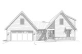 Farmhouse House Plan - Estes Park 88566 - Front Exterior
