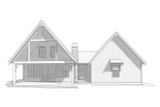Farmhouse House Plan - Estes Park 88566 - Rear Exterior