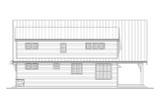 Farmhouse House Plan - Estes Park 88566 - Right Exterior