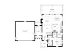 Farmhouse House Plan - Estes Park 88566 - 1st Floor Plan