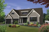 European House Plan - 88796 - Front Exterior