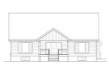 Secondary Image - European House Plan - 88796 - Rear Exterior