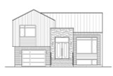 Modern House Plan - 38618 - Front Exterior