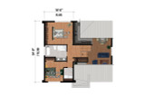 Secondary Image - Modern House Plan - 38618 - 2nd Floor Plan