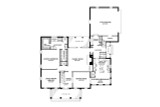Colonial House Plan - Fairfax 49143 - 1st Floor Plan