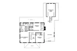 Colonial House Plan - Fairfax 49143 - 2nd Floor Plan