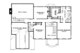 Secondary Image - Colonial House Plan - Harper House 47624 - 2nd Floor Plan