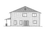 Farmhouse House Plan - 81149 - Right Exterior