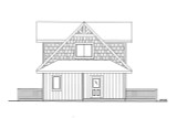 Craftsman House Plan - 58294 - Rear Exterior