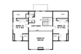 Secondary Image - Craftsman House Plan - 85501 - 2nd Floor Plan