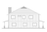 Farmhouse House Plan - 91703 - Rear Exterior