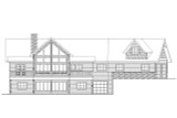 Secondary Image - Craftsman House Plan - 83754 - Rear Exterior