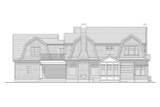 Cape Cod House Plan - Freemont 70028 - Rear Exterior