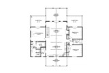 Craftsman House Plan - Possum Creek 63153 - 1st Floor Plan