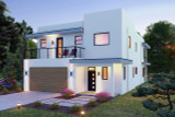 Modern House Plan - Eagle Lightning 2 83768 - Front Exterior