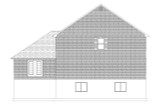 Colonial House Plan - Tamara 75334 - Left Exterior