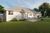 Ranch House Plan - Taylor 30207 - Rear Exterior