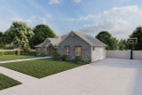 Traditional House Plan - Sherman 38913 - Right Exterior