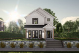 Traditional House Plan - Beckford 33998 - Front Exterior