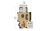 Modern House Plan - 86367 - 1st Floor Plan