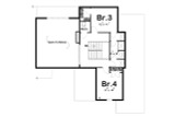 Craftsman House Plan - White Rock 78661 - 2nd Floor Plan
