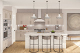 Craftsman House Plan - White Rock 78661 - Kitchen