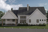 Farmhouse House Plan - Brinkman 77005 - Rear Exterior