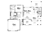 Farmhouse House Plan - Brinkman 77005 - 1st Floor Plan
