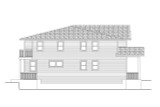 Prairie House Plan - Haverhill 47396 - Left Exterior