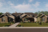 Craftsman House Plan - Sabine II 28782 - Front Exterior